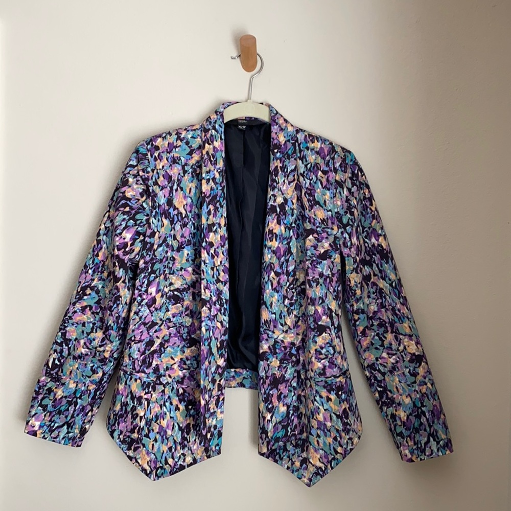 Target Mossimo Blazer, Multicolored, Size XS